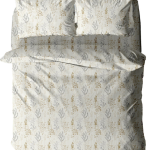 Sunshine Menta Σετ Σεντόνια Μονά 160x260εκ. Ecru (3τμχ)