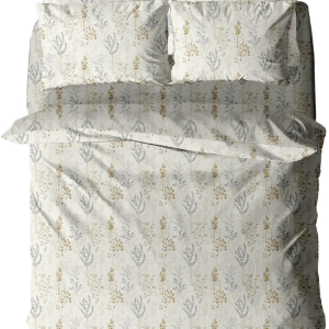 Sunshine Menta Σετ Σεντόνια Μονά 160x260εκ. Ecru (3τμχ)